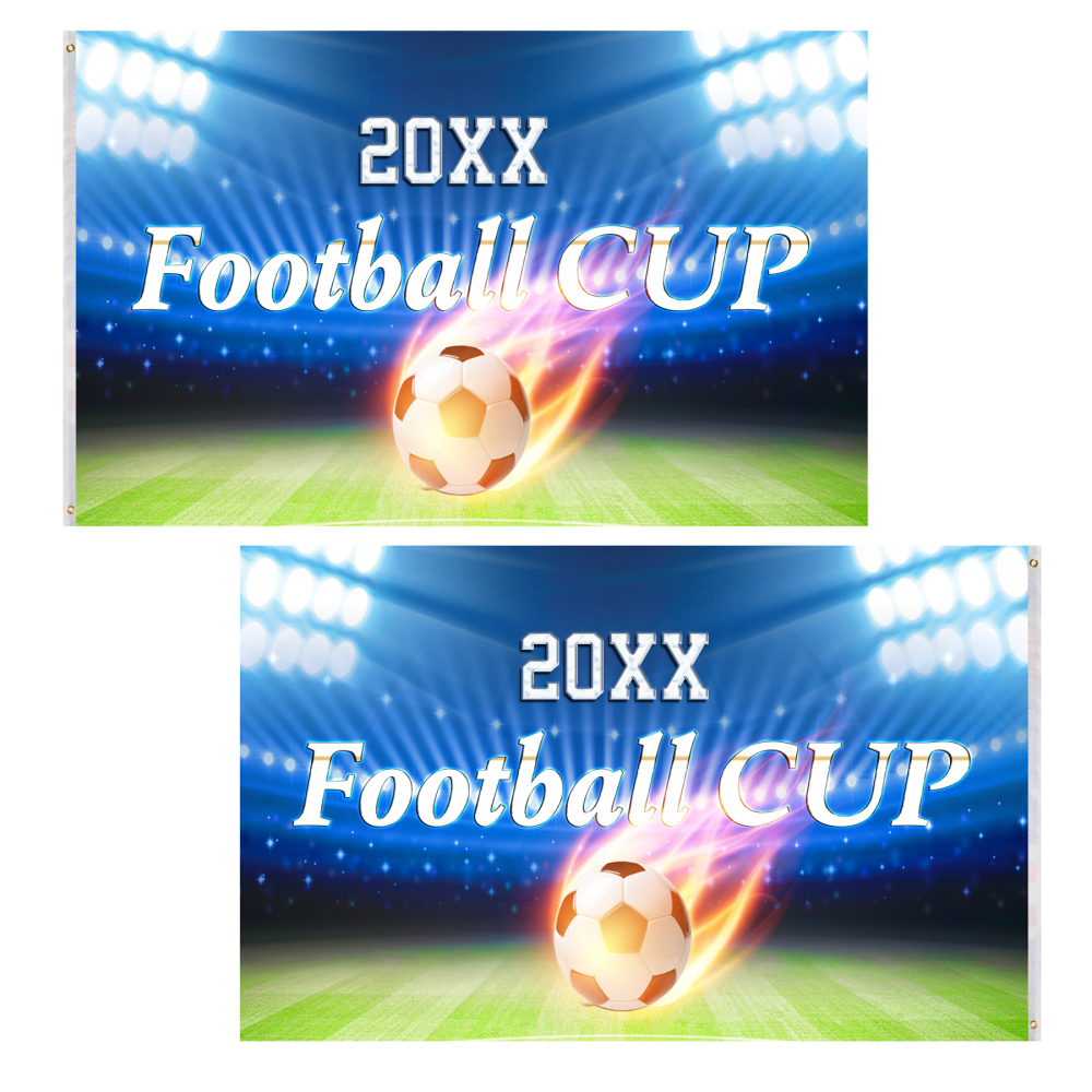 3' x 5' Double-Sided Polyester Printed Flag