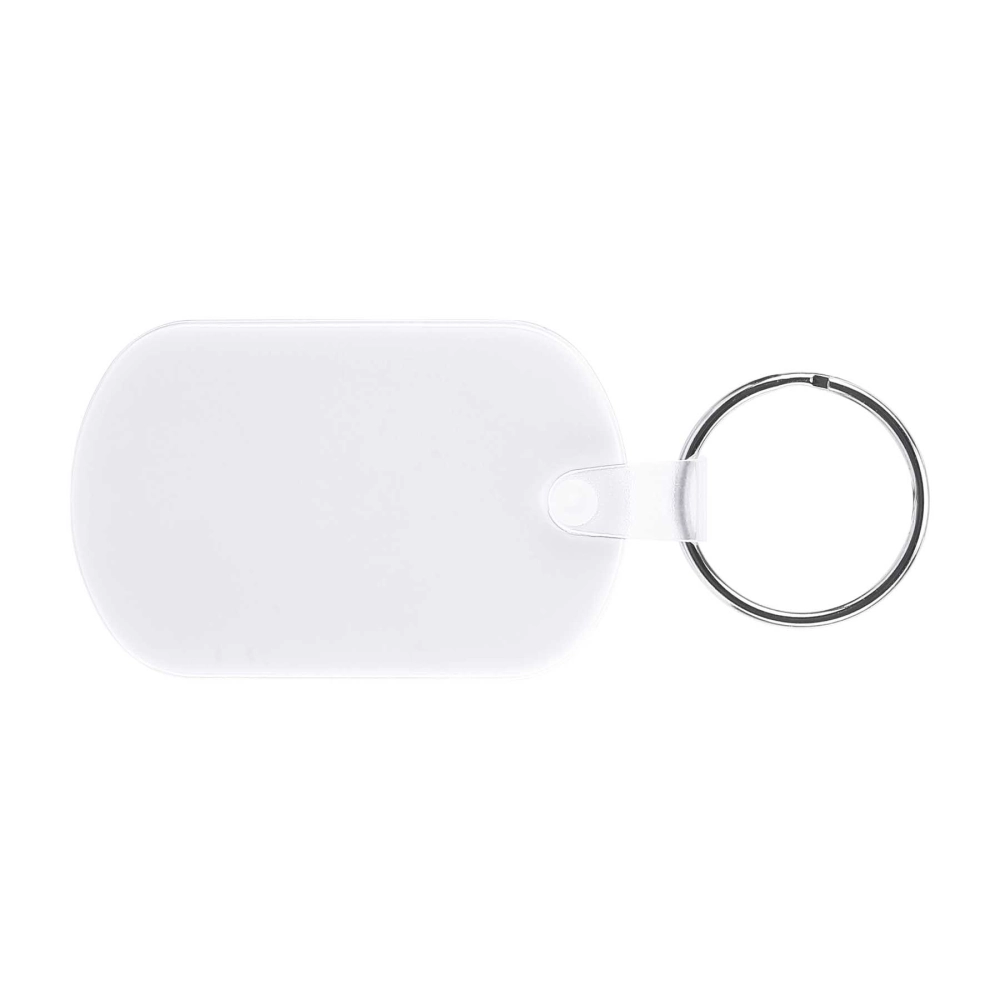 Oval PVC Key Tag