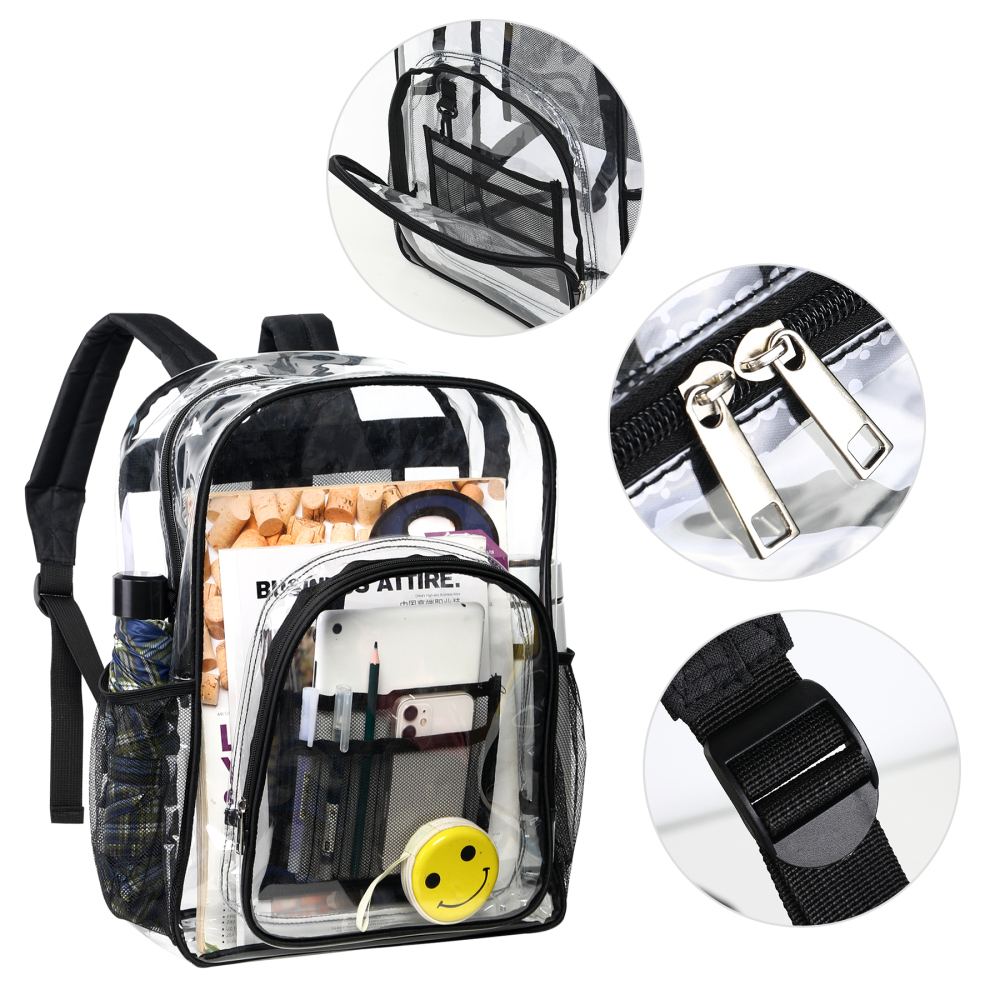 Heavy Duty School Security Clear Bag