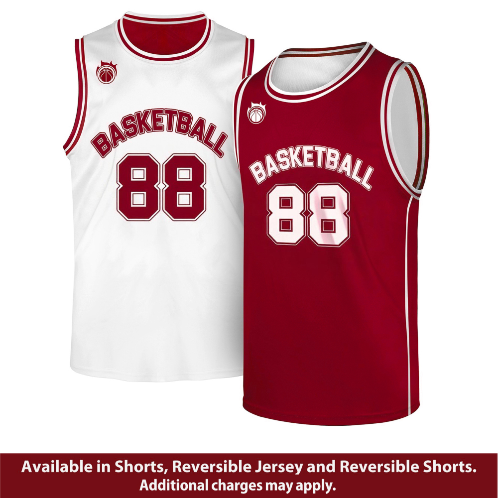Custom Full-Color Sublimated Basketball Jersey