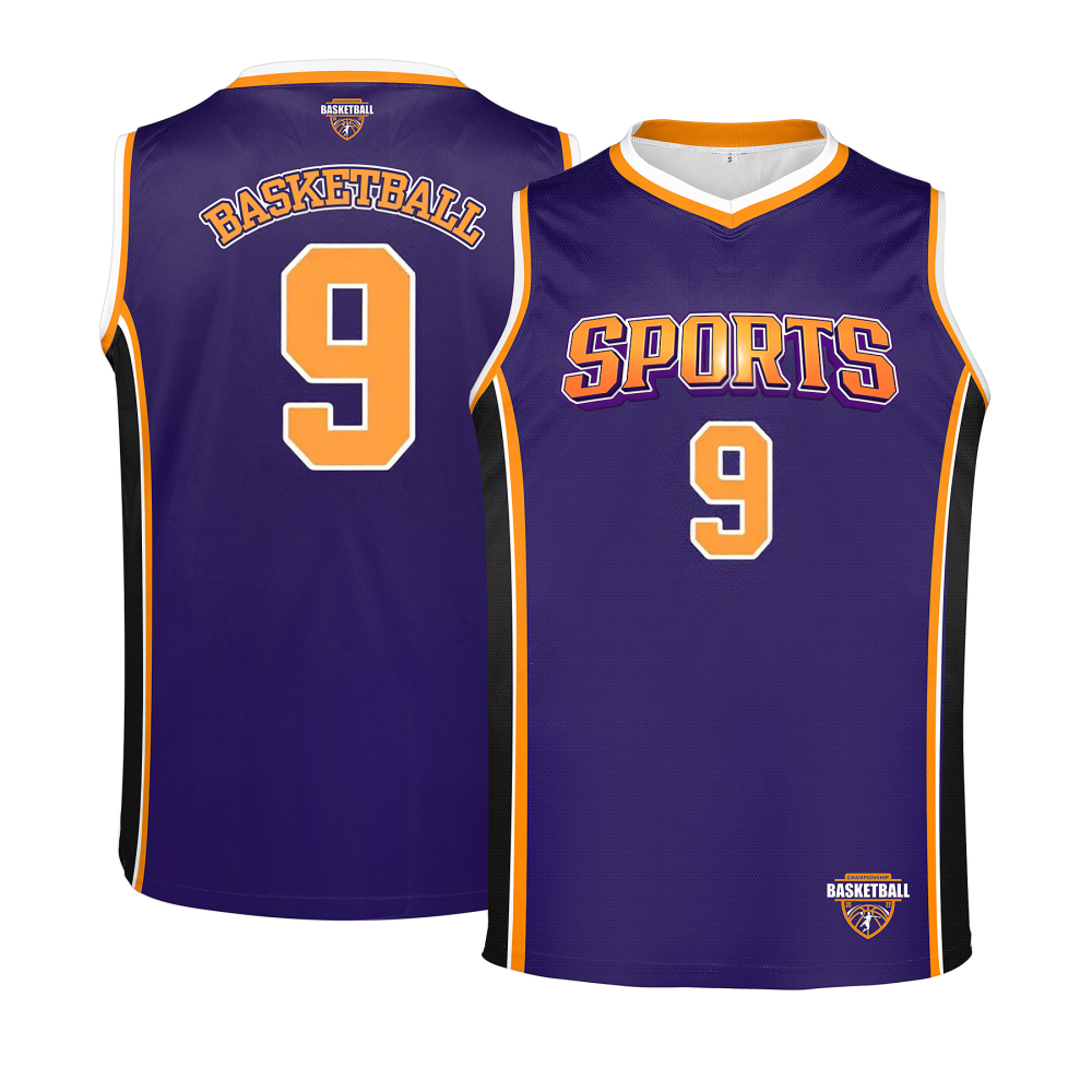 Custom Full-Color Sublimated Basketball Jersey