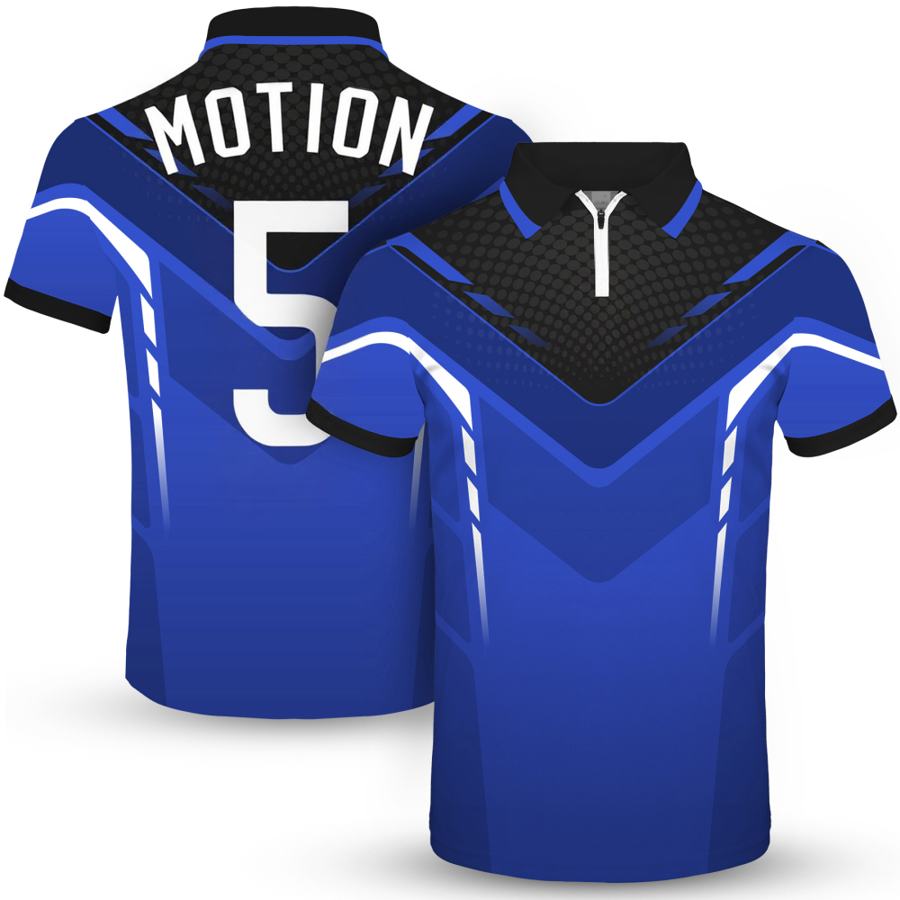 Custom Sublimated Men's Performance Quarter-Zip Polo