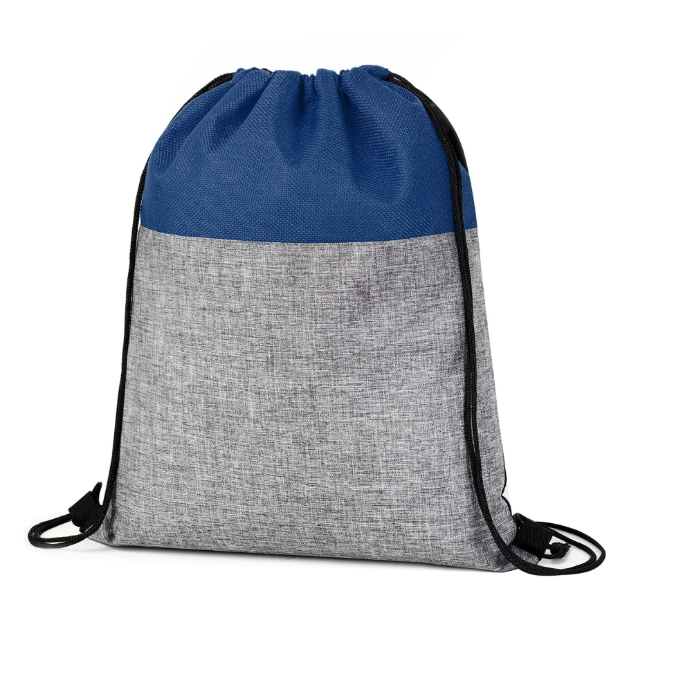 Heathered Jute Drawstring Bag