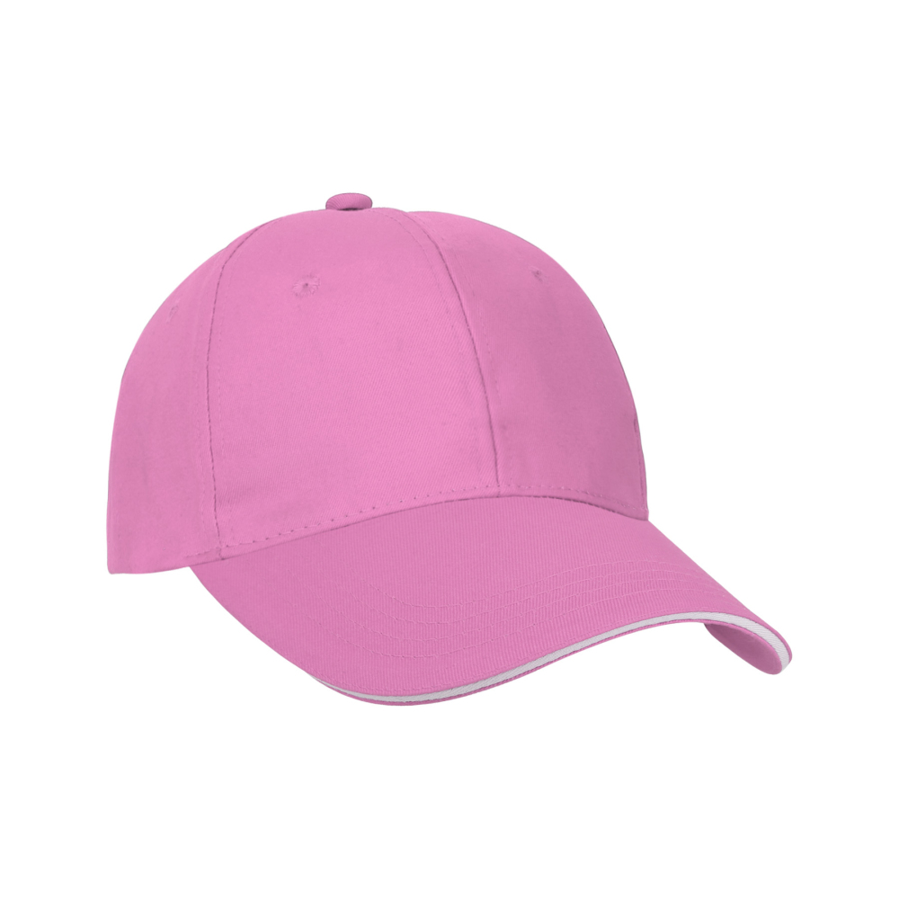 Classic 6-Panel Cotton Twill Sandwich Cap