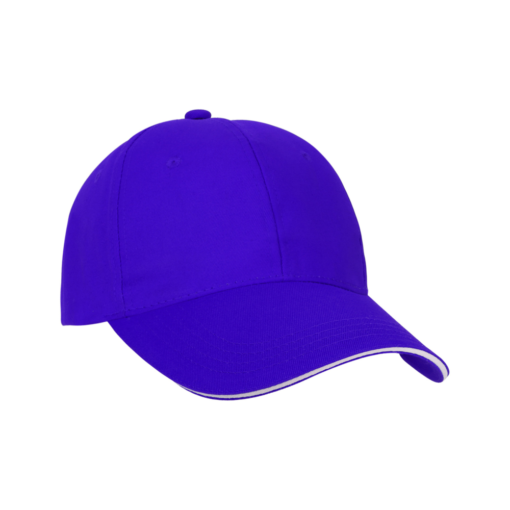 Classic 6-Panel Cotton Twill Sandwich Cap
