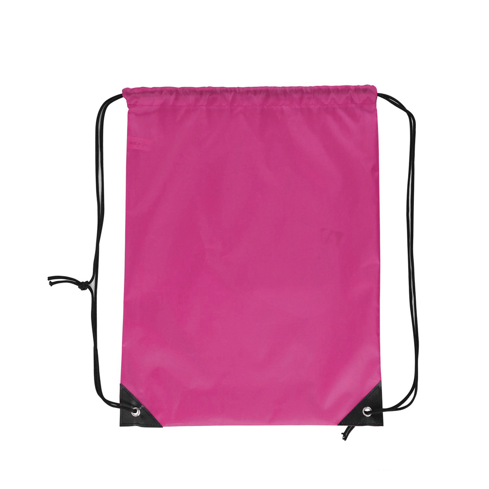 Compact Polyester Drawstring Backpack