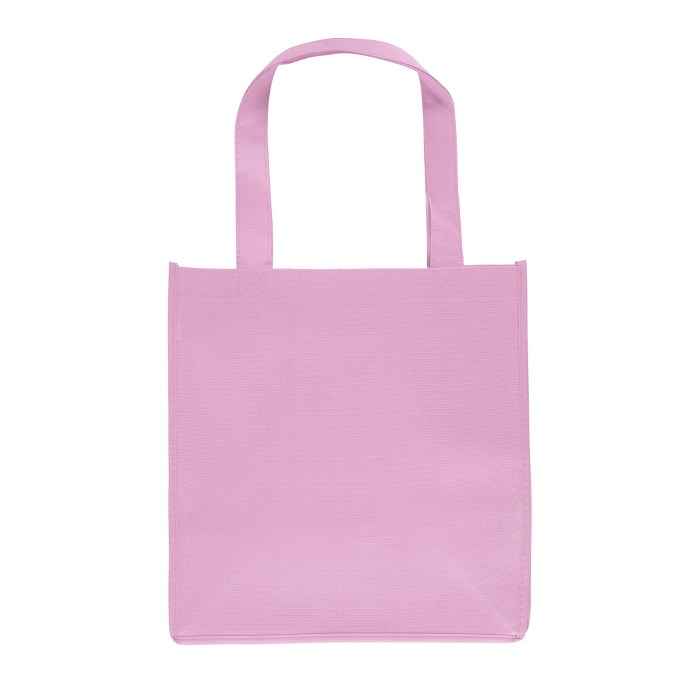 Reusable Non-woven Grocery Tote Bags（12'' x 13'' x 8''）