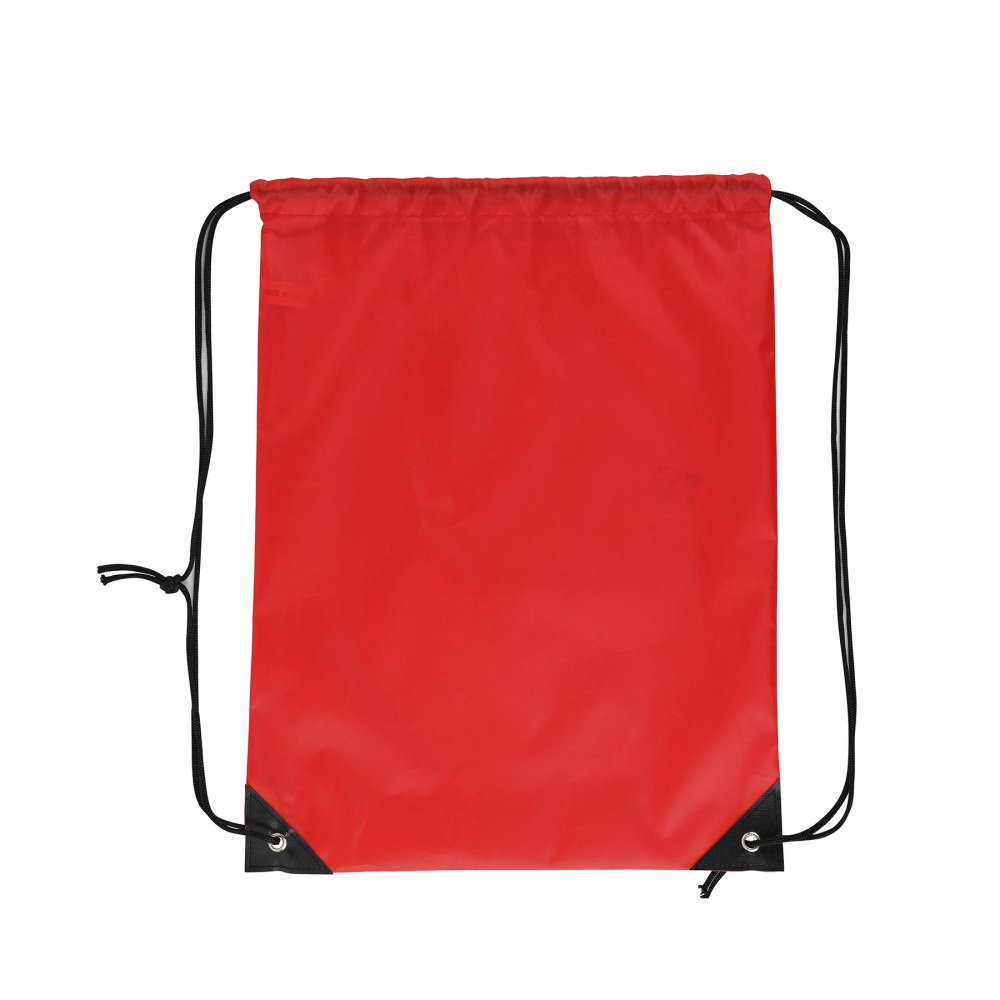 Compact Polyester Drawstring Backpack