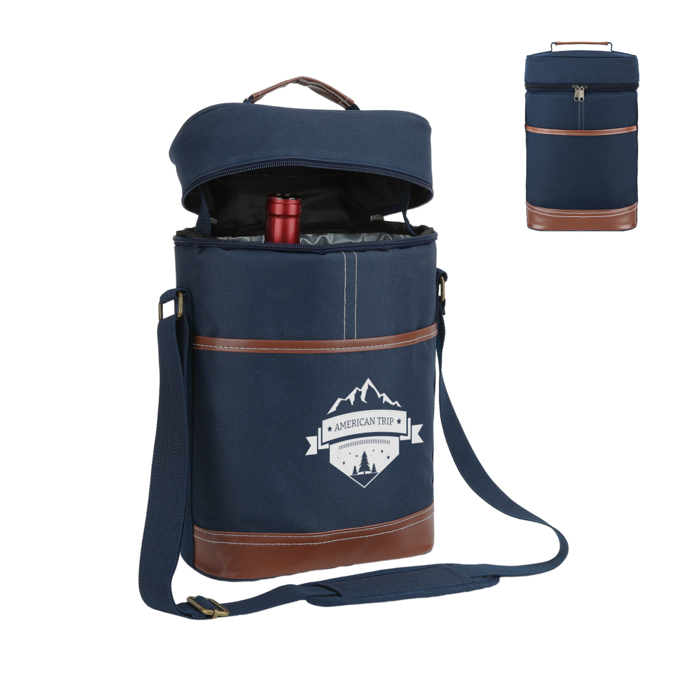Insulated Double Wine Cooler Bag
