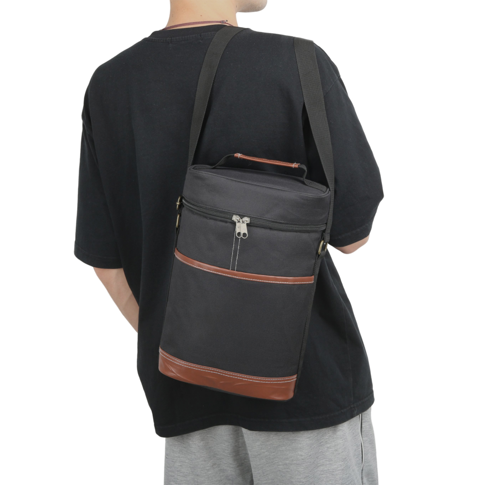 Insulated Double Wine Cooler Bag