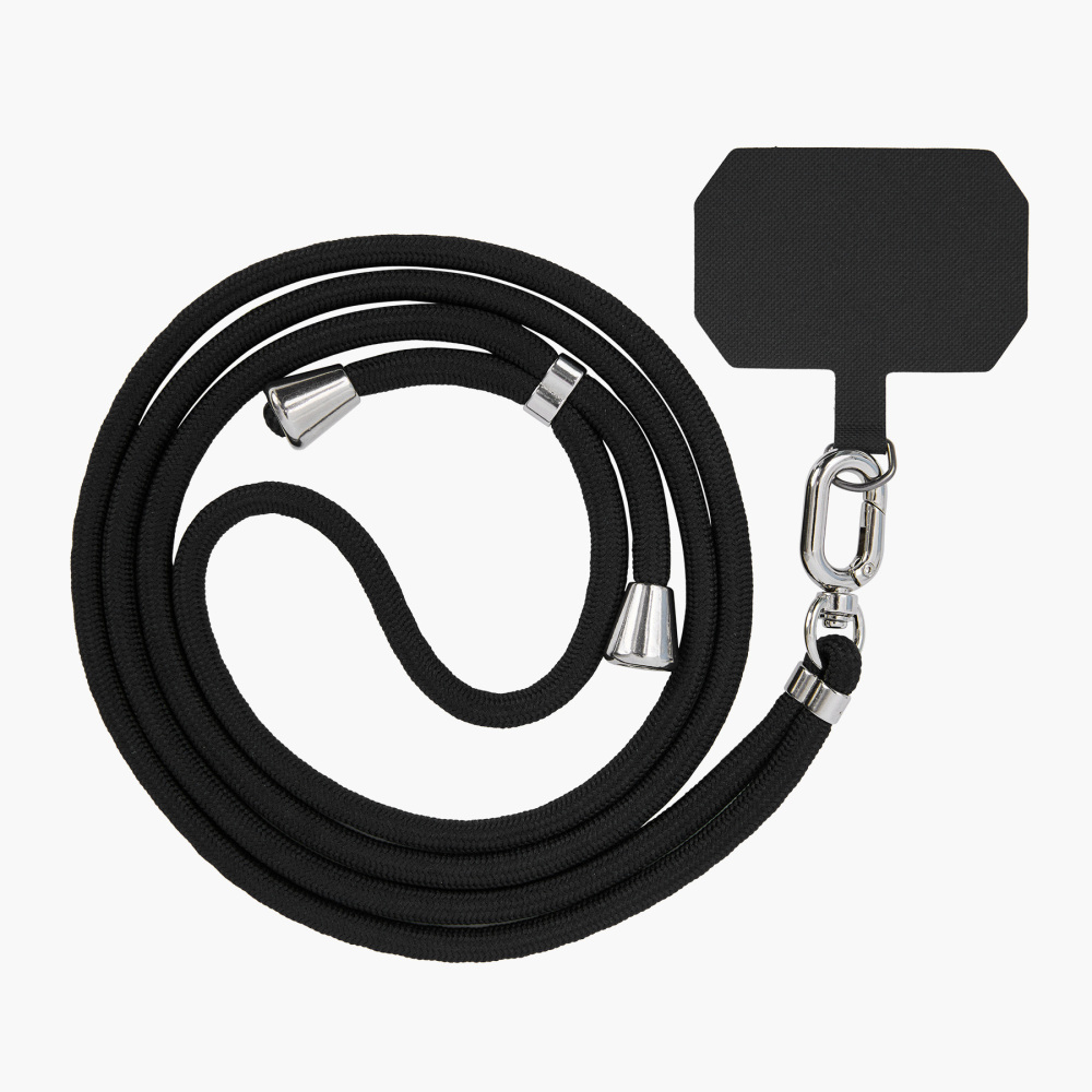 6 mm Braided Rope Phone Lanyard with Printed Reinforced Tether Tab