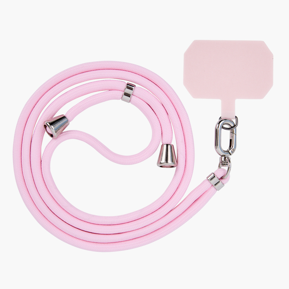 6 mm Braided Rope Phone Lanyard with Printed Reinforced Tether Tab