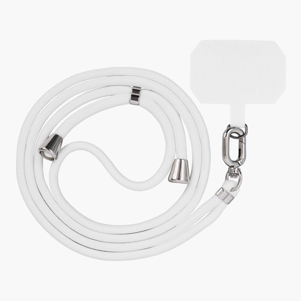 6 mm Braided Rope Phone Lanyard with Printed Reinforced Tether Tab