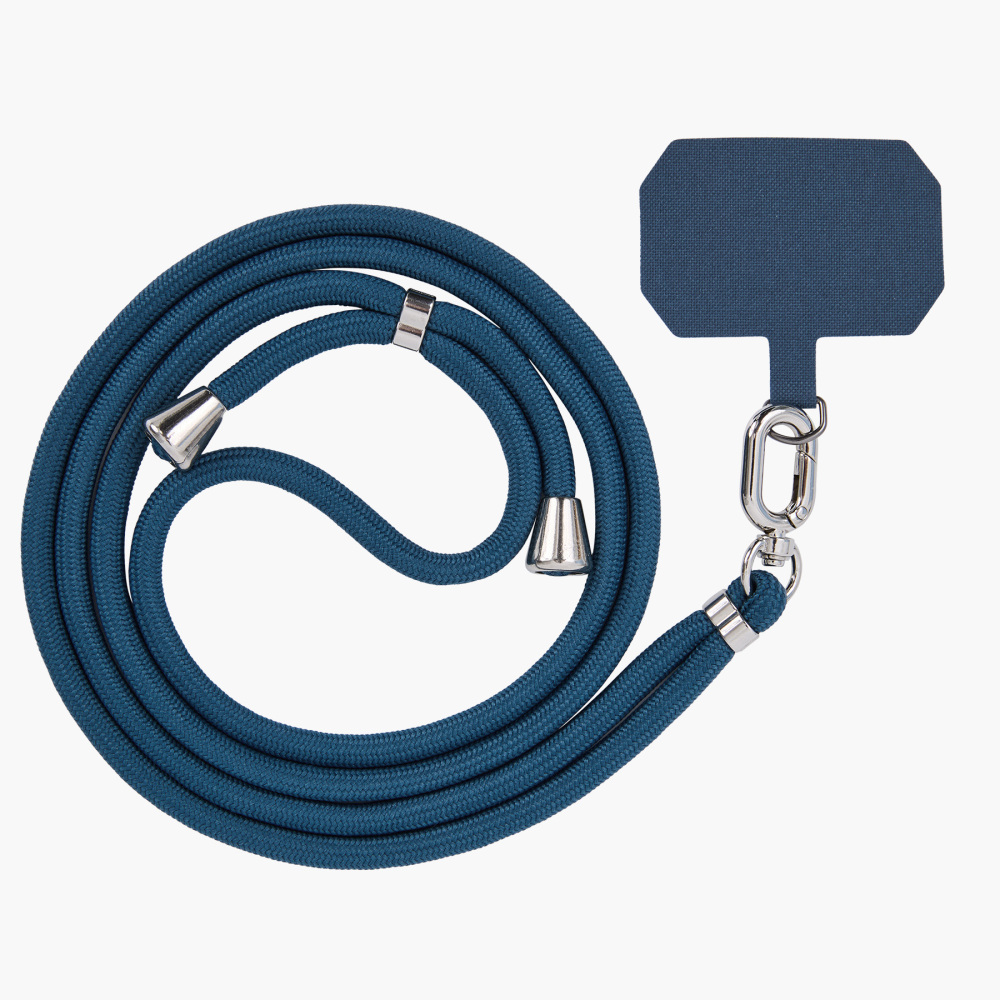 6 mm Braided Rope Phone Lanyard with Printed Reinforced Tether Tab