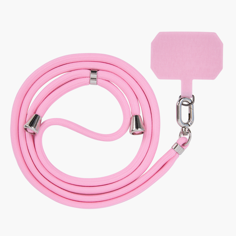 6 mm Braided Rope Phone Lanyard with Printed Reinforced Tether Tab