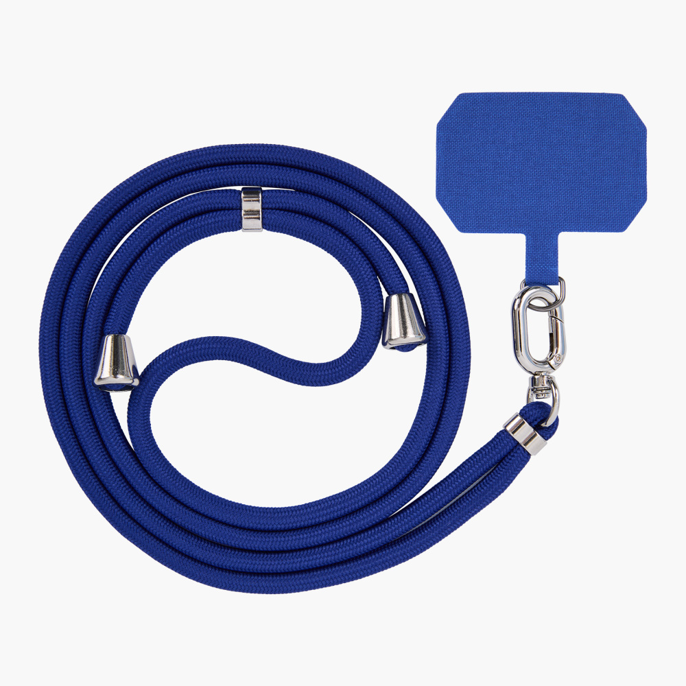 6 mm Braided Rope Phone Lanyard with Printed Reinforced Tether Tab