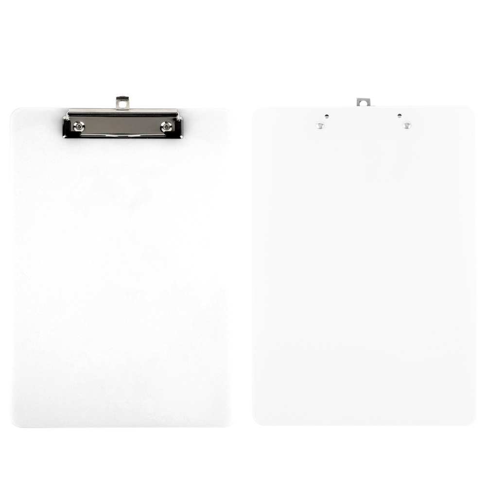 Standard Letter-Size Plastic Clipboard