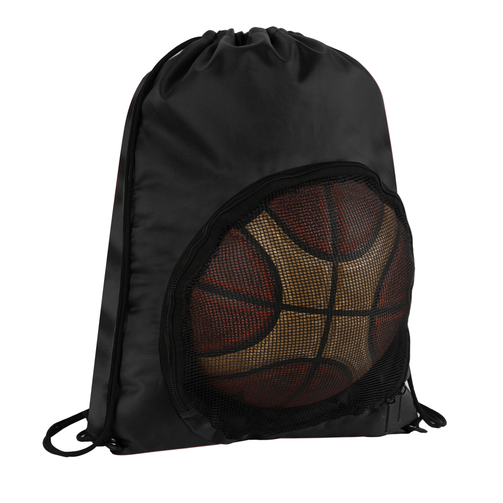 Transparent Sports Ball Drawstring Bag