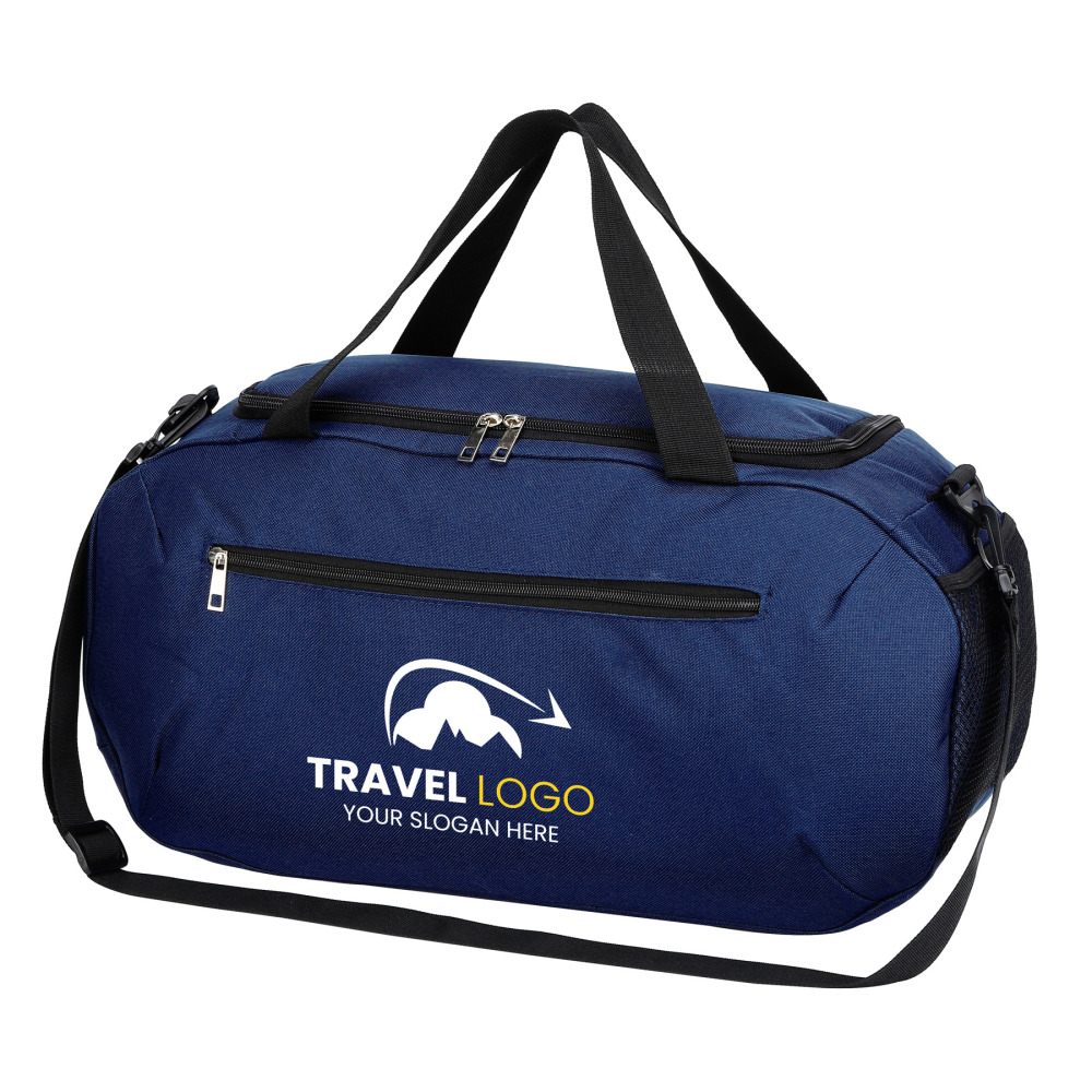 Weekender Duffel Bag Featuring Shoulder Strap