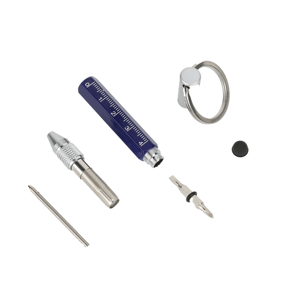6-in-1 Multi-Function Screwdriver Pen Keychain