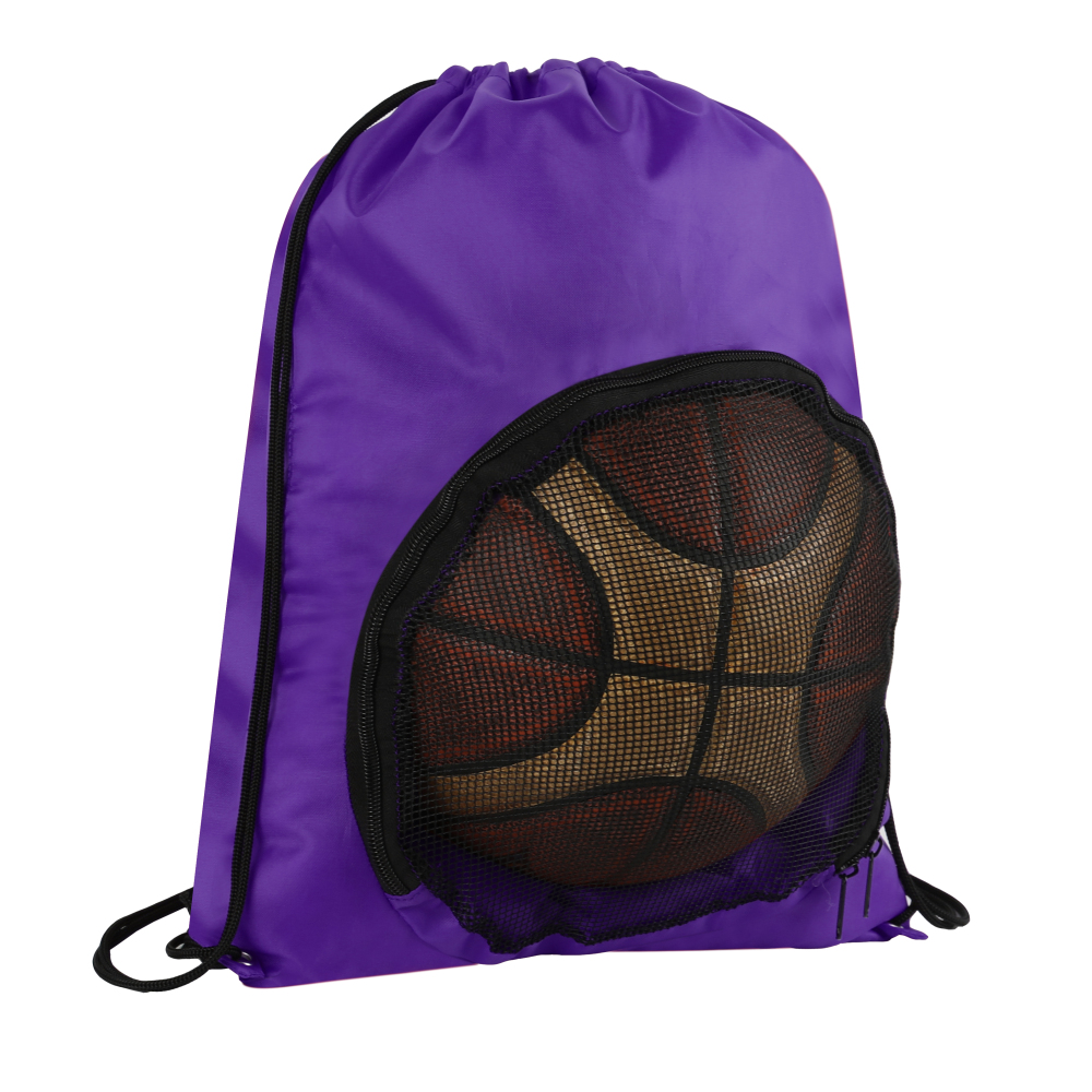 Transparent Sports Ball Drawstring Bag