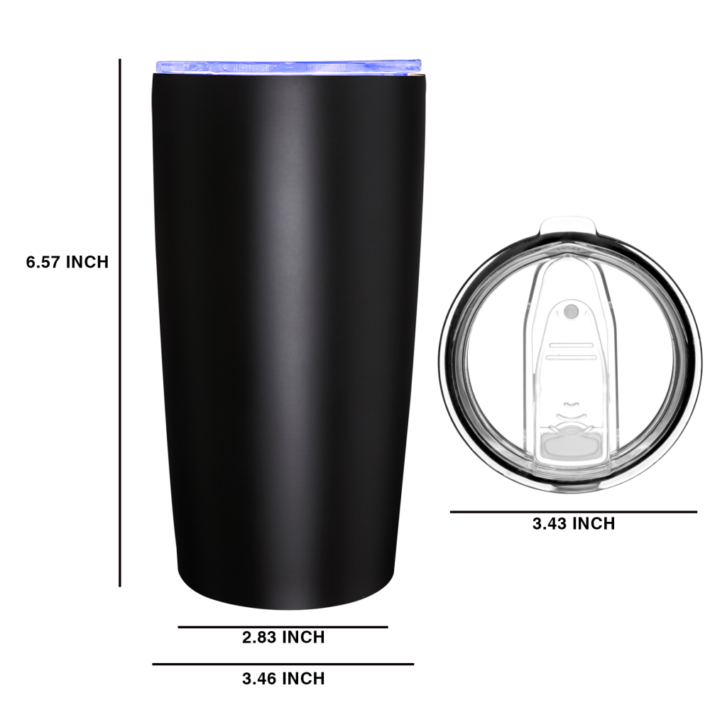 20 oz Vacuum-Insulated Stainless Steel Cup With Slider Lid
