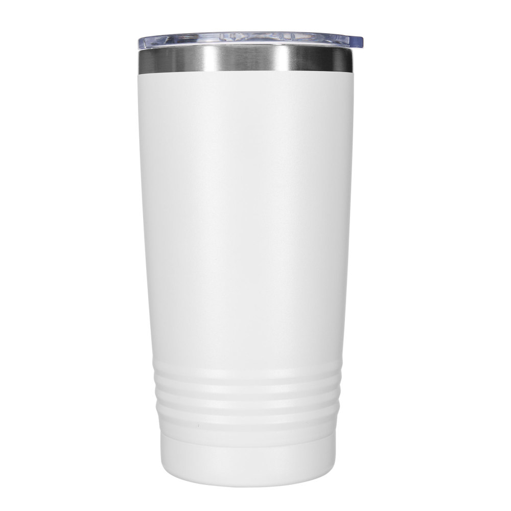 Vacuum - Insulated Ringneck Tumbler, 20 Oz Stainless Steel With Lid
