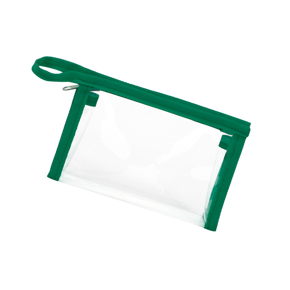 Transparent Toiletry Bag With Zipper