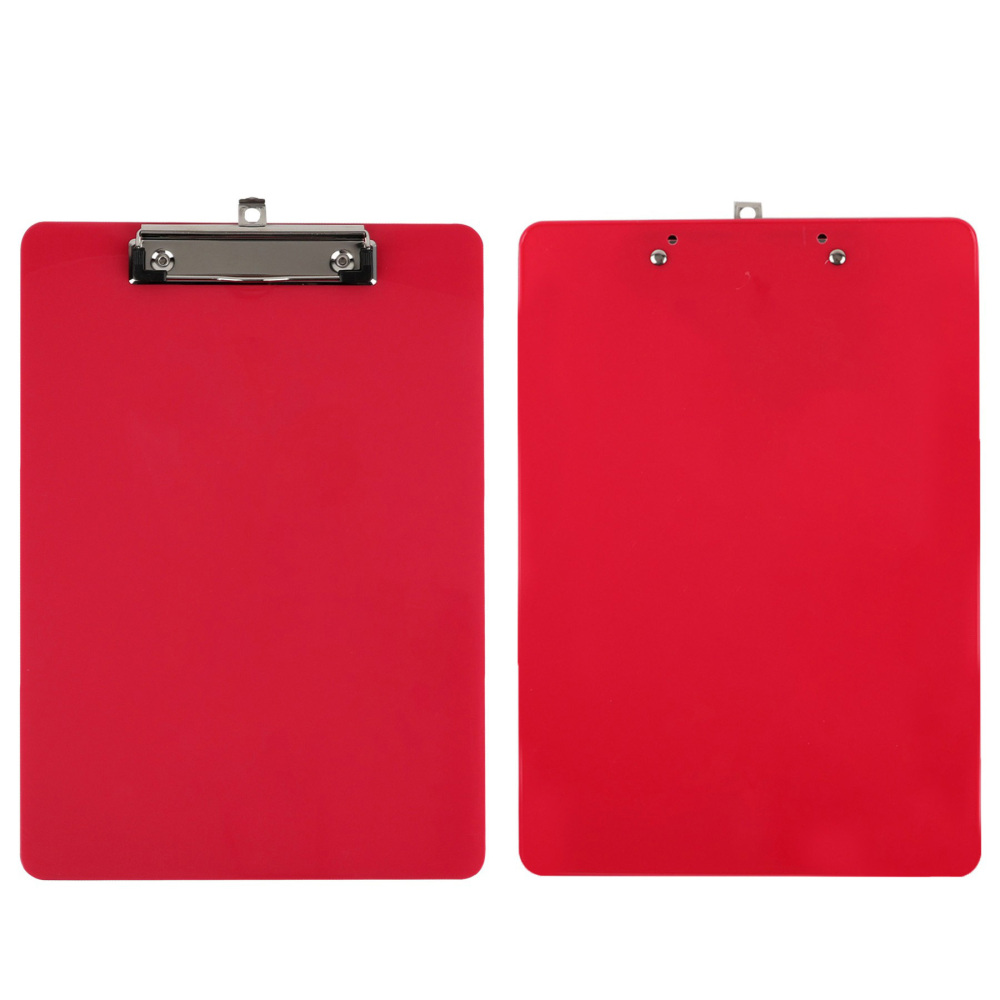 Standard Letter-Size Plastic Clipboard