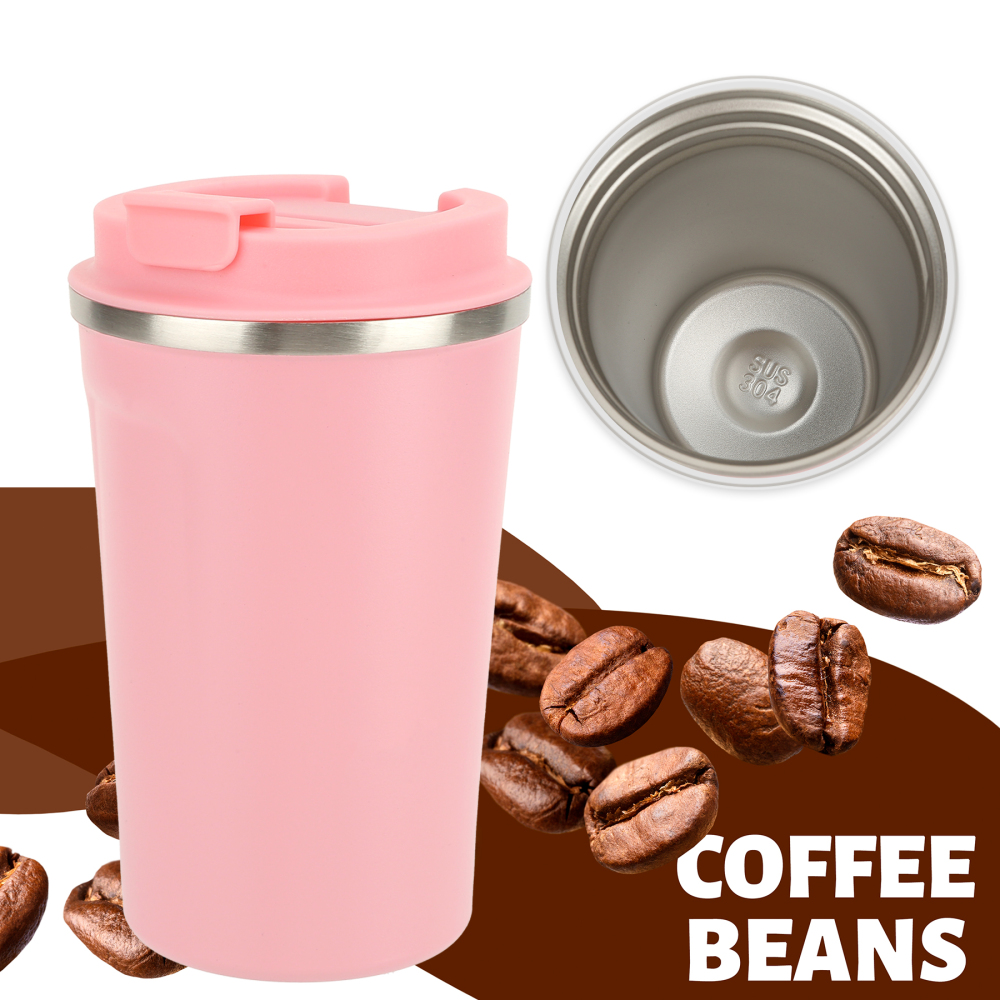 12 Oz Stainless Steel Vacuum-Sealed Travel Tumbler with Lid