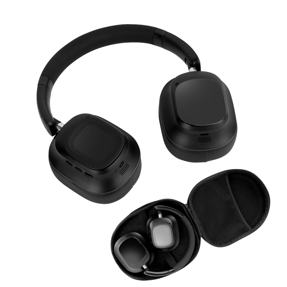 Magnetic Touch Bluetooth Headset (Hybrid ANC)