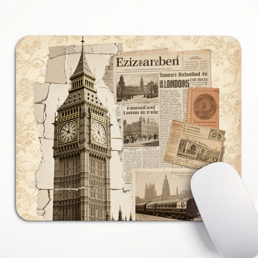 7" x 8 2/3" x 1/16" Soft Mouse Pad