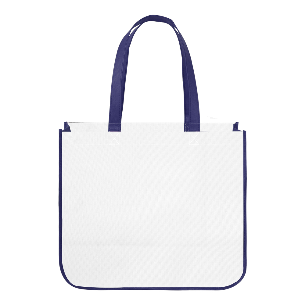 Laminated Curved - Bottom Extra - Large Tote Bag