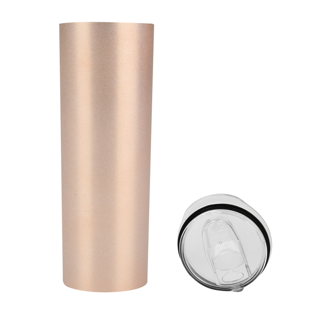 20 Oz Stainless Steel Tumbler with Slider Lid