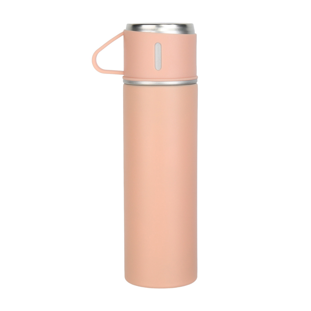 17oz Vacuum-Insulated Stainless Steel Bottle with Cup