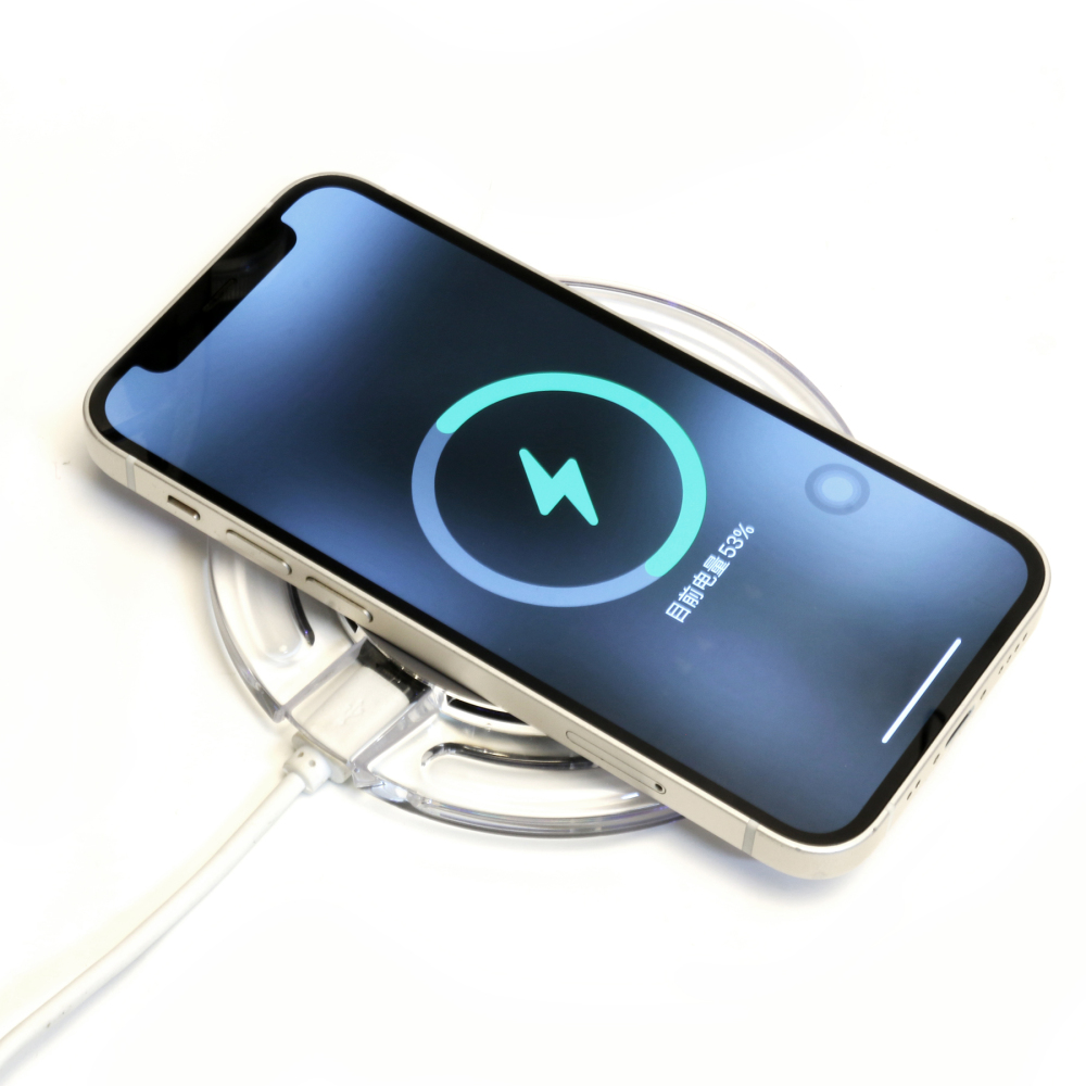 5W Crystal-Clear Wireless Charger