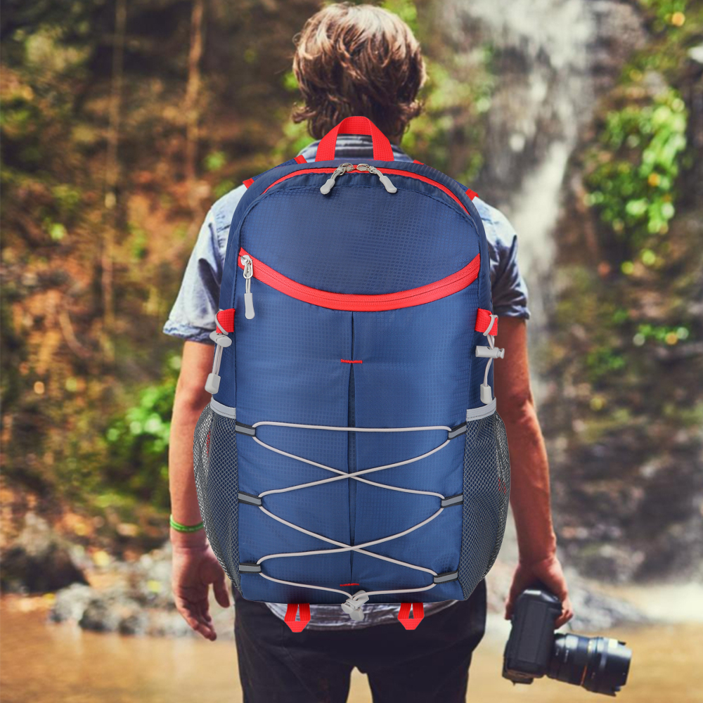 Versatile Collapsible Adventure Pack with Compression Straps