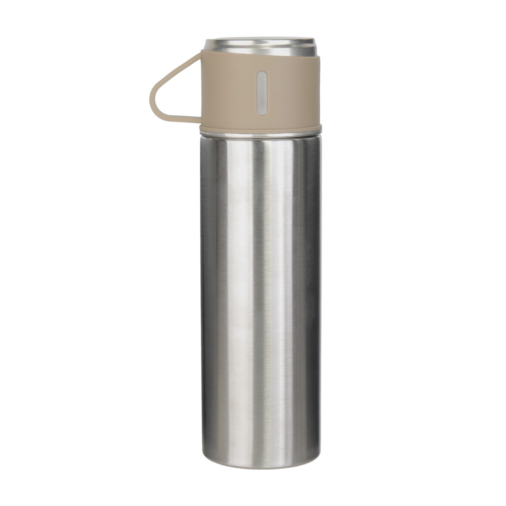 17oz Vacuum-Insulated Stainless Steel Bottle with Cup