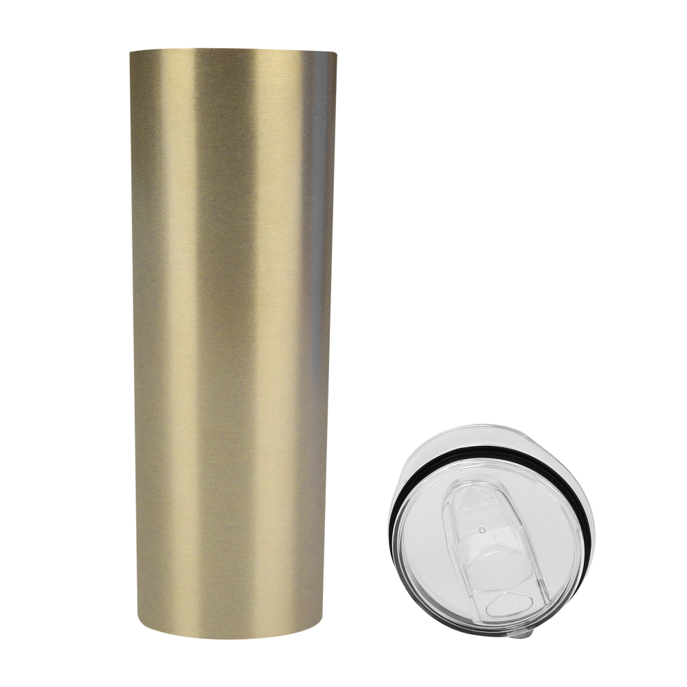 20 Oz Stainless Steel Tumbler with Slider Lid