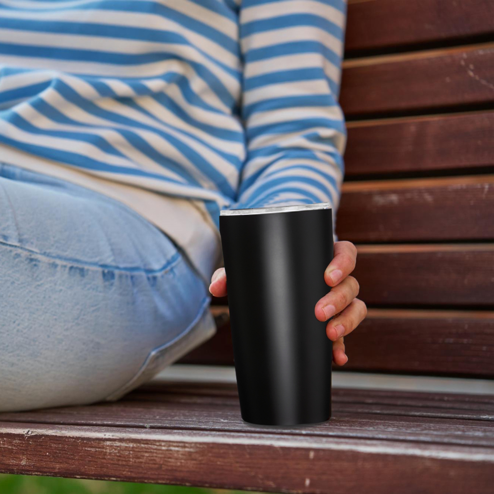 20 oz Vacuum-Insulated Stainless Steel Cup With Slider Lid