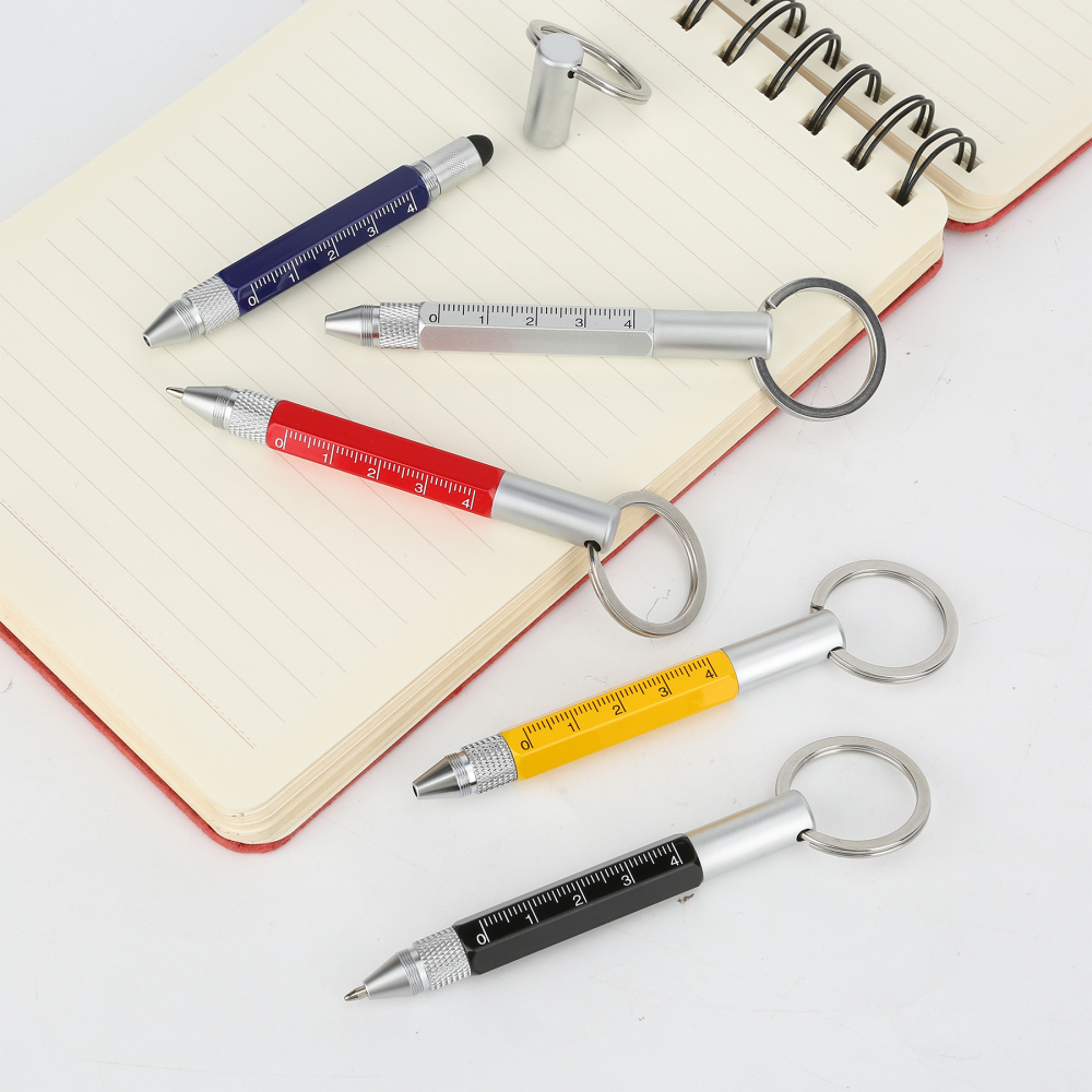 6-in-1 Multi-Function Screwdriver Pen Keychain