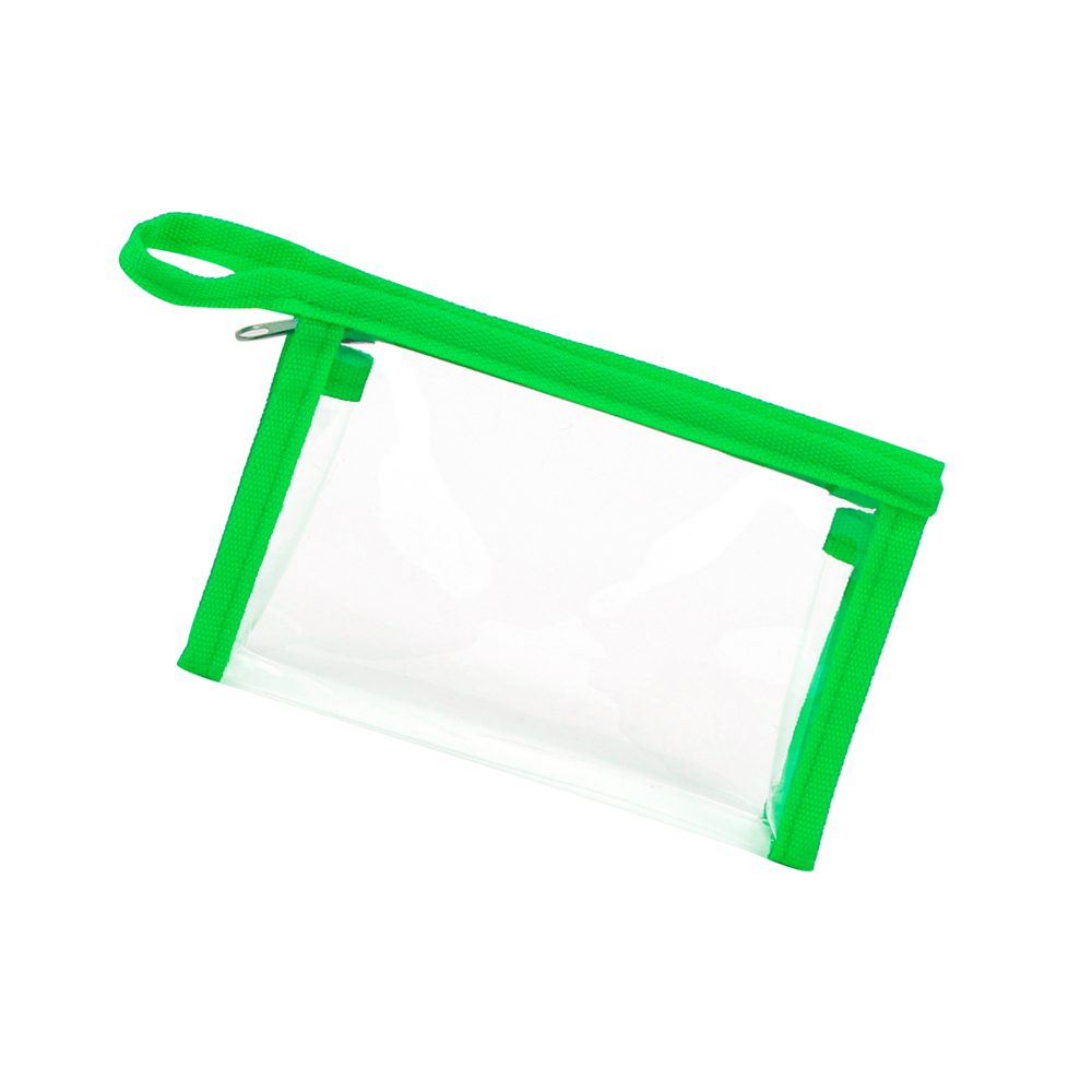 Transparent Toiletry Bag With Zipper