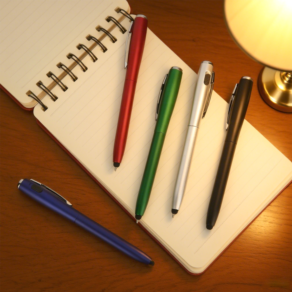 Tri-Function LED Stylus Pen
