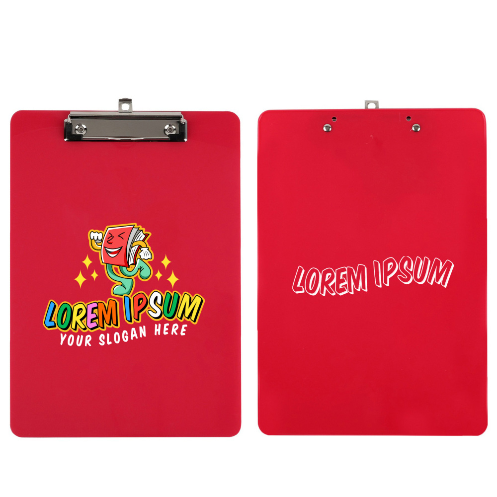 Standard Letter-Size Plastic Clipboard