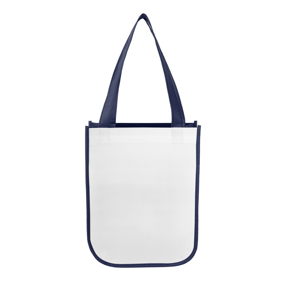Laminated Curved-Base Non-Woven Gift Bag