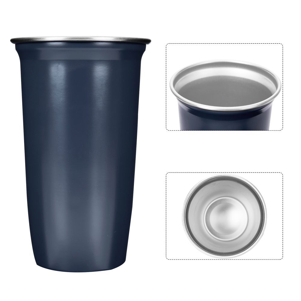 16-Ounce Reusable Stainless Steel Pint Cup