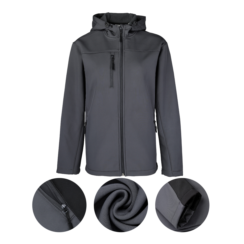 Women's Soft Shell Hooded Jacket