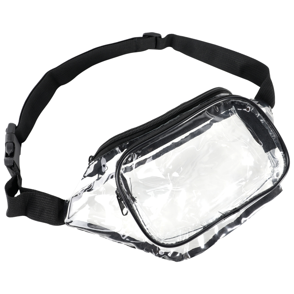 PVC Fanny Pack W/ Two Zippered Pockets