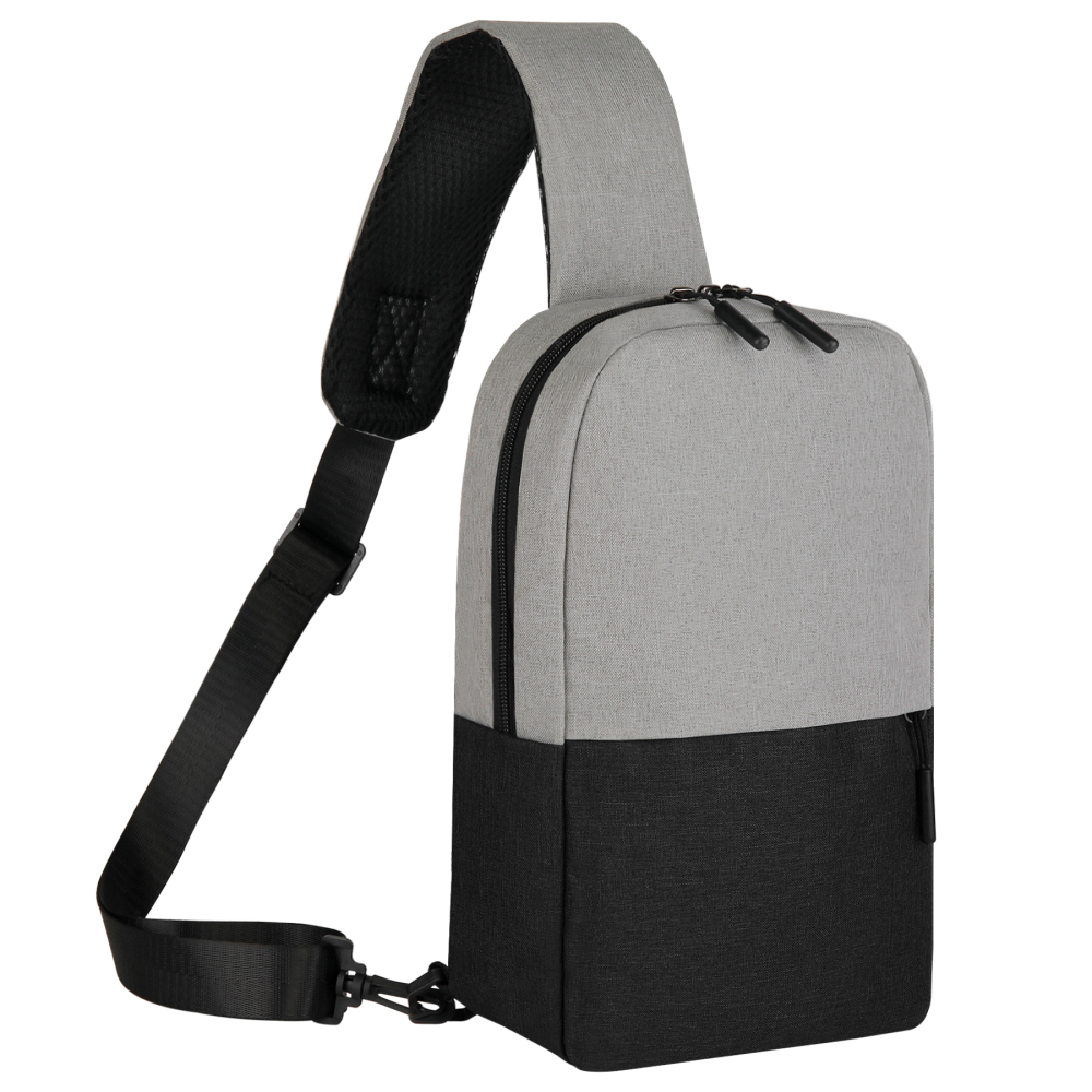 Dual-Tone Crossbody Sling Pack