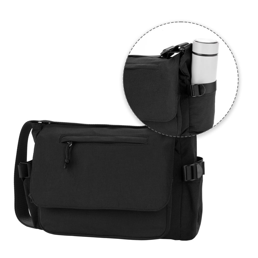 Timeless Courier-Style Shoulder Bag